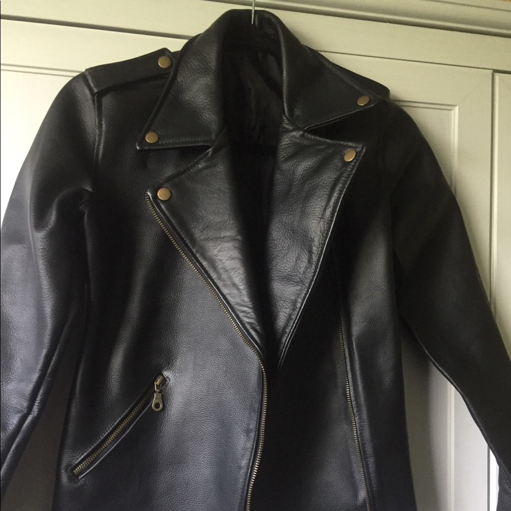 Leather jacket
